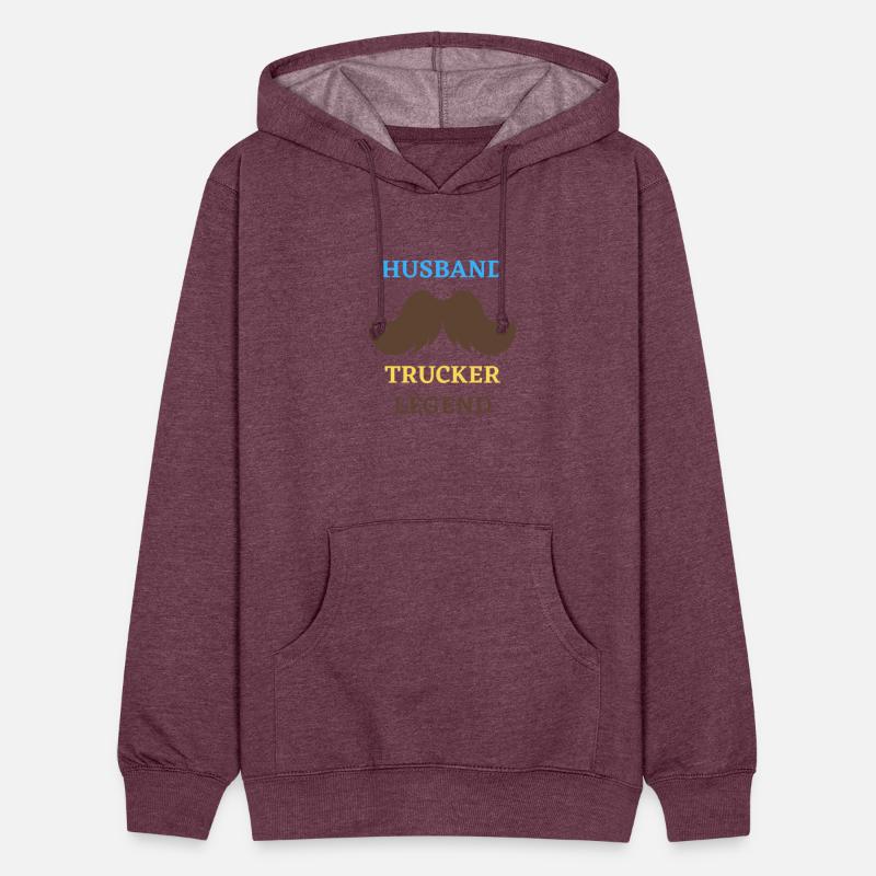 husband dad trucker legend