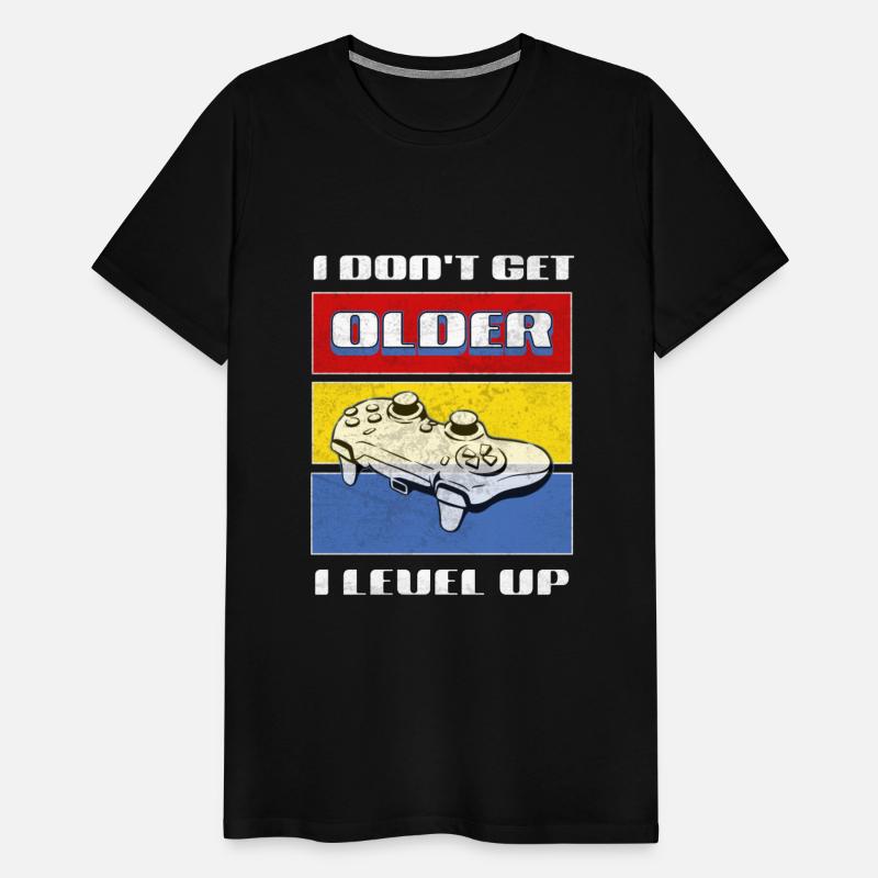 I don' t get older i level up,retro gamer