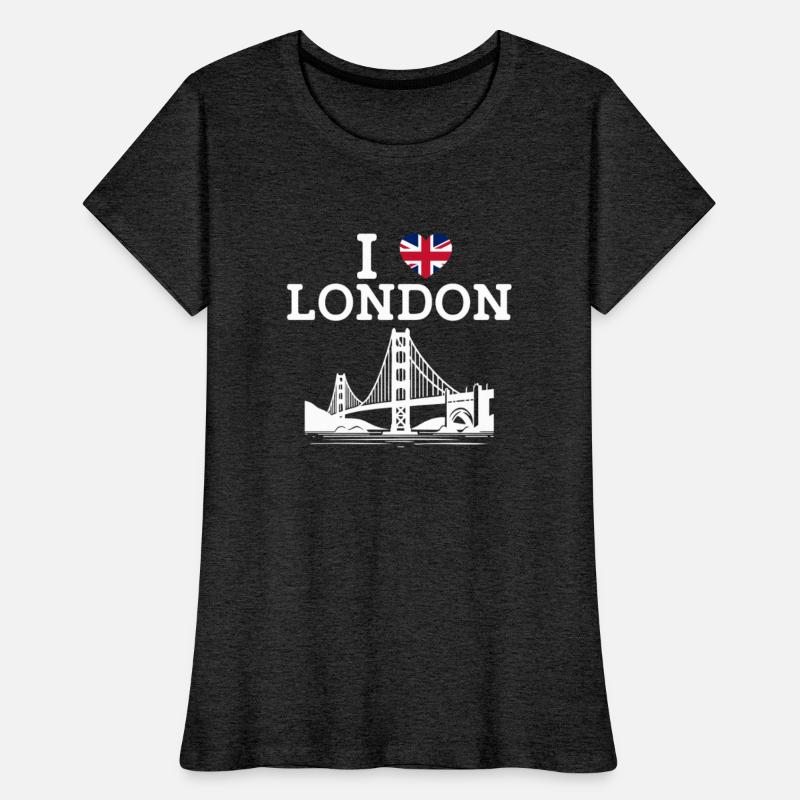 I Love London Golden Gate Cool England Heart Flag