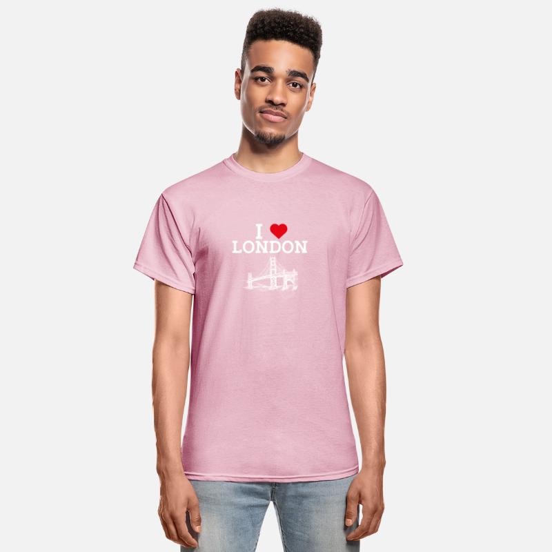 I Love London Golden Gate Heart Flag Cool England