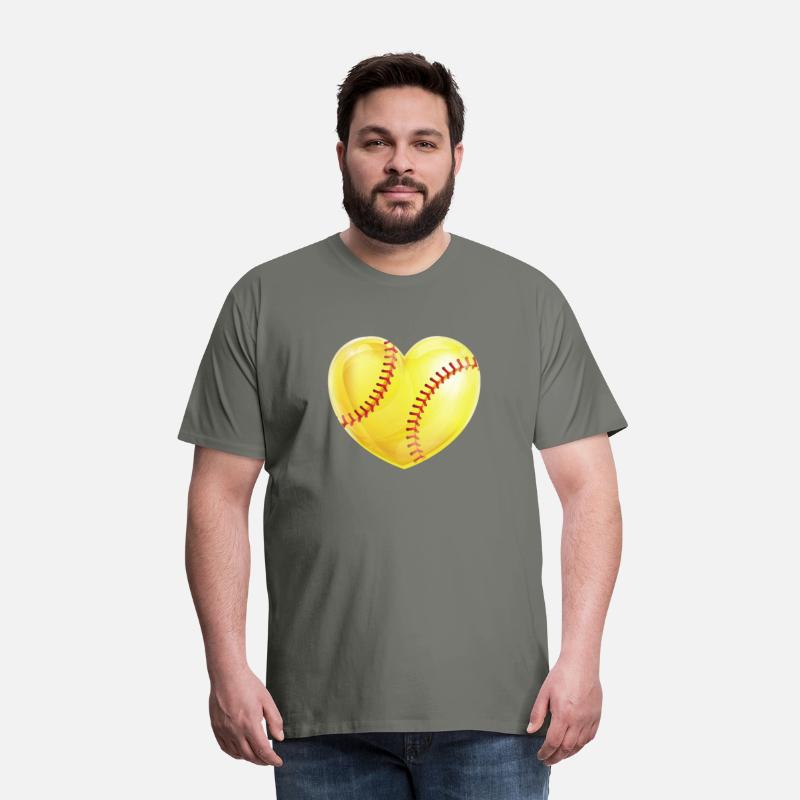 I Love Softball Player