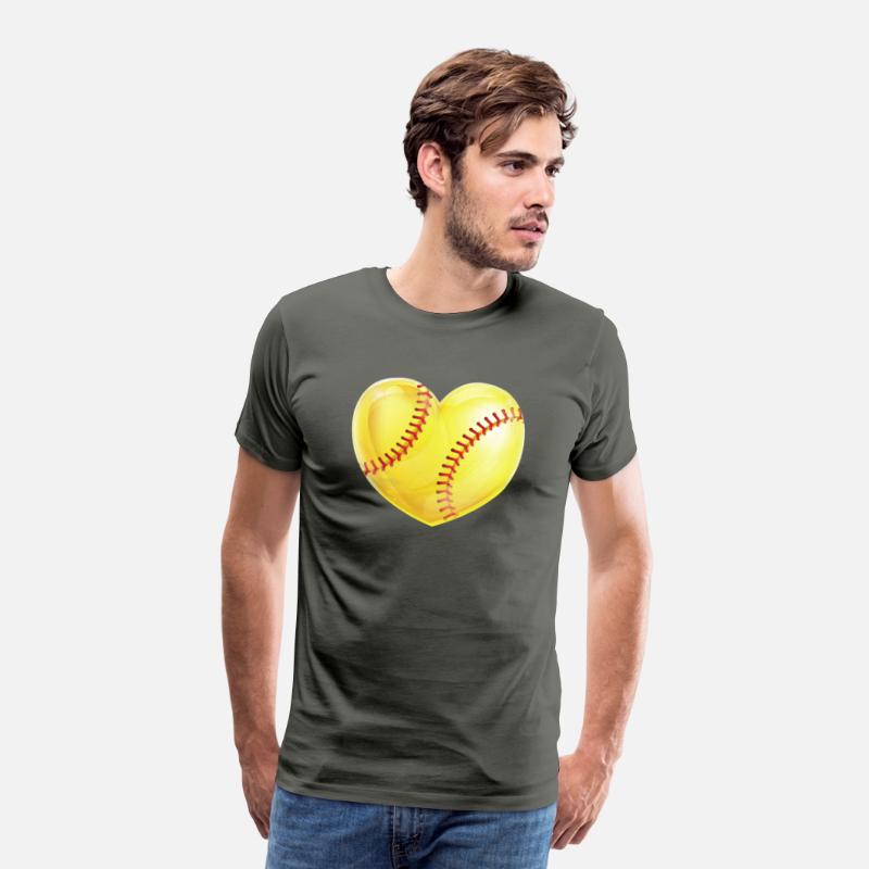 I Love Softball Player