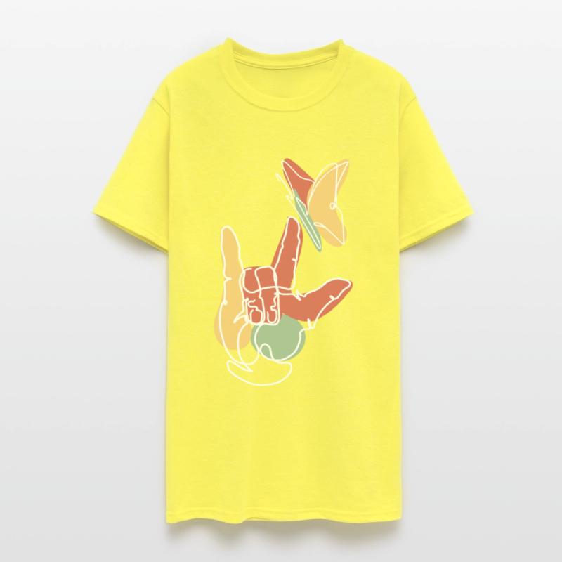 I Love You SIgn Language ASL Retro Boho Aesthetic