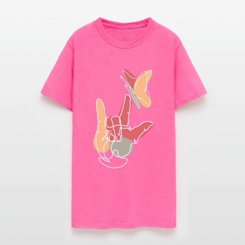 I Love You SIgn Language ASL Retro Boho Aesthetic