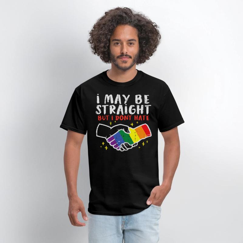 I May Be Straight But I Dont Hate Gay Pride Flag