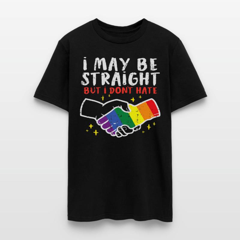 I May Be Straight But I Dont Hate Gay Pride Flag