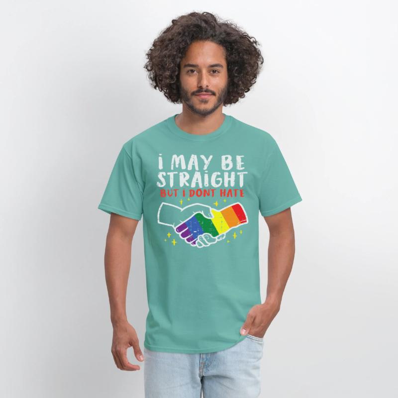 I May Be Straight But I Dont Hate Gay Pride Flag
