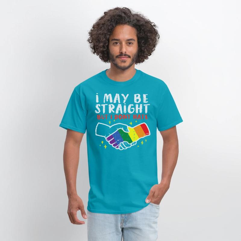 I May Be Straight But I Dont Hate Gay Pride Flag