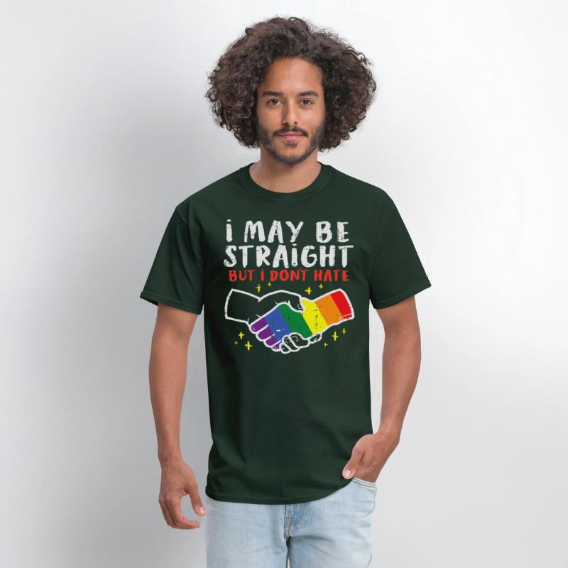 I May Be Straight But I Dont Hate Gay Pride Flag