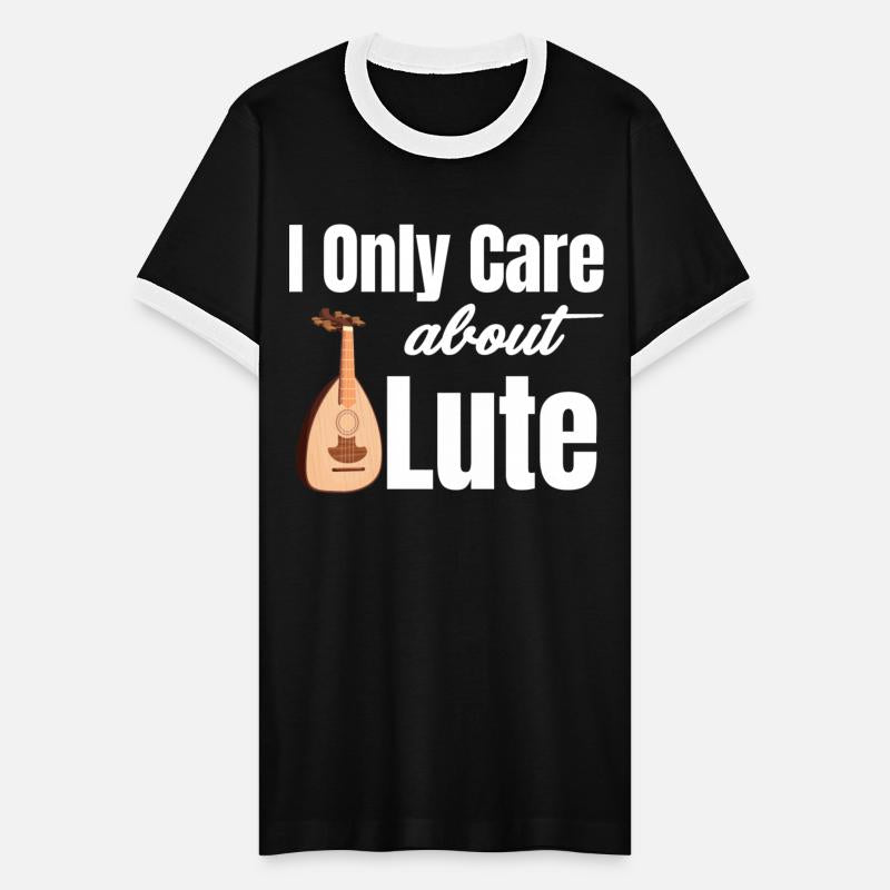 I Only Care About Lute Player Stringed Musician