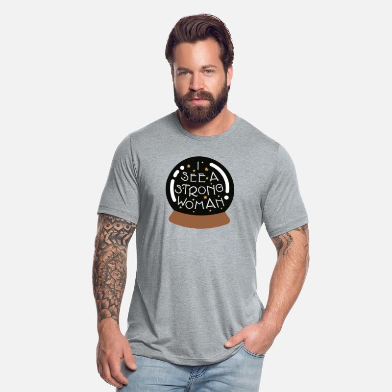 I See A Strong Woman Feminist Inspirational Saying