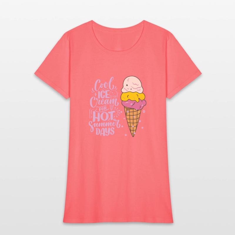 Ice cream for hot summer days
