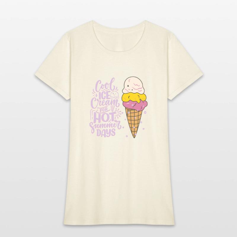 Ice cream for hot summer days