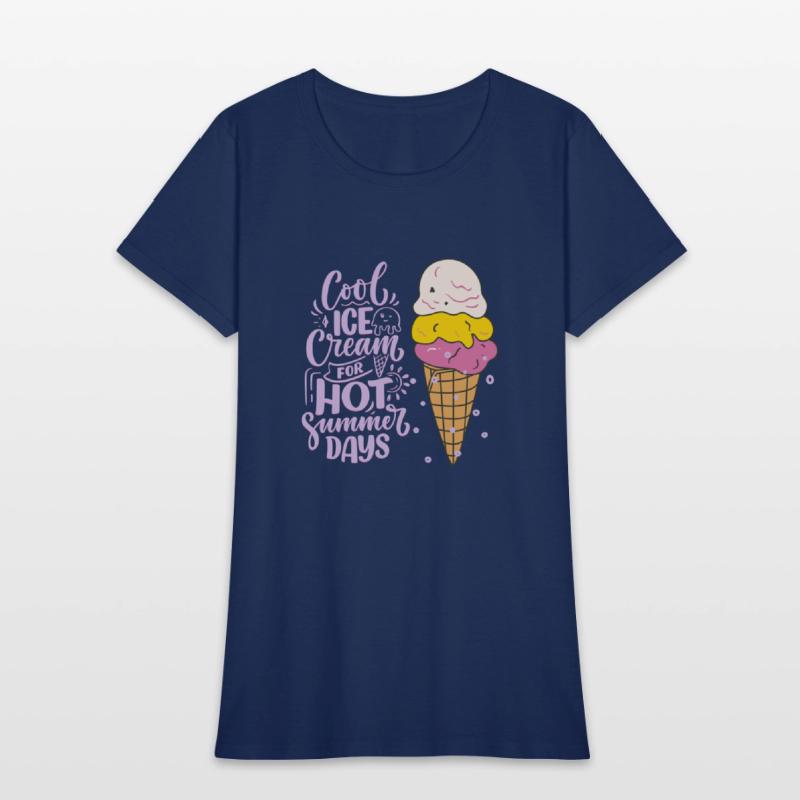 Ice cream for hot summer days
