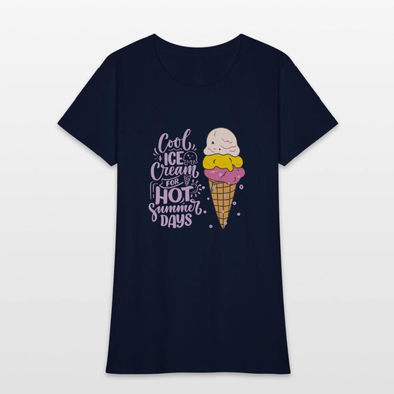 Ice cream for hot summer days