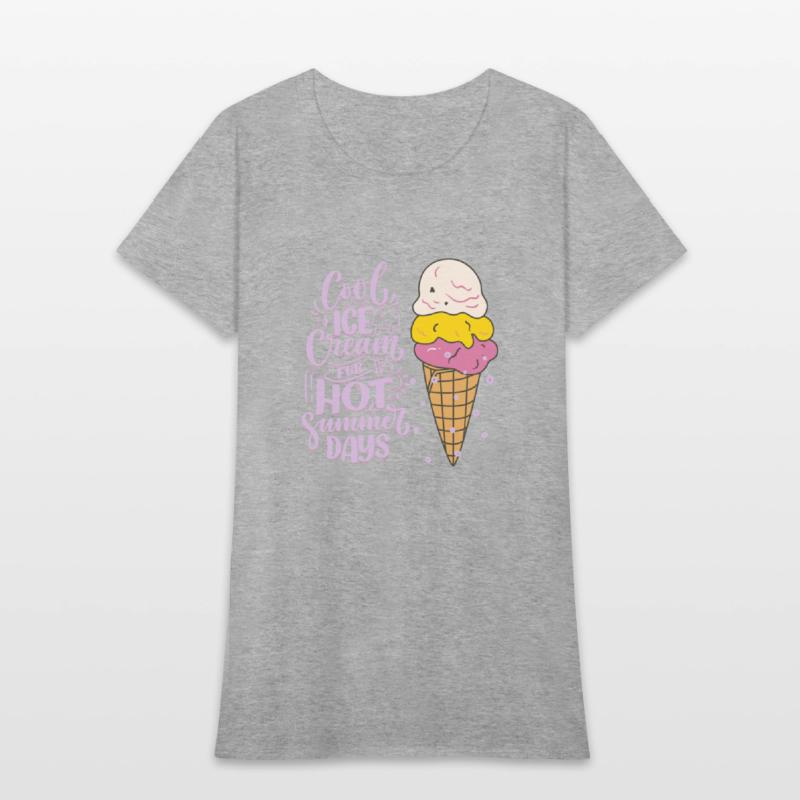 Ice cream for hot summer days