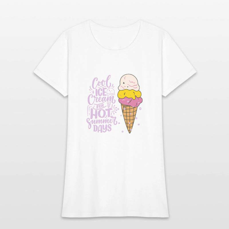 Ice cream for hot summer days