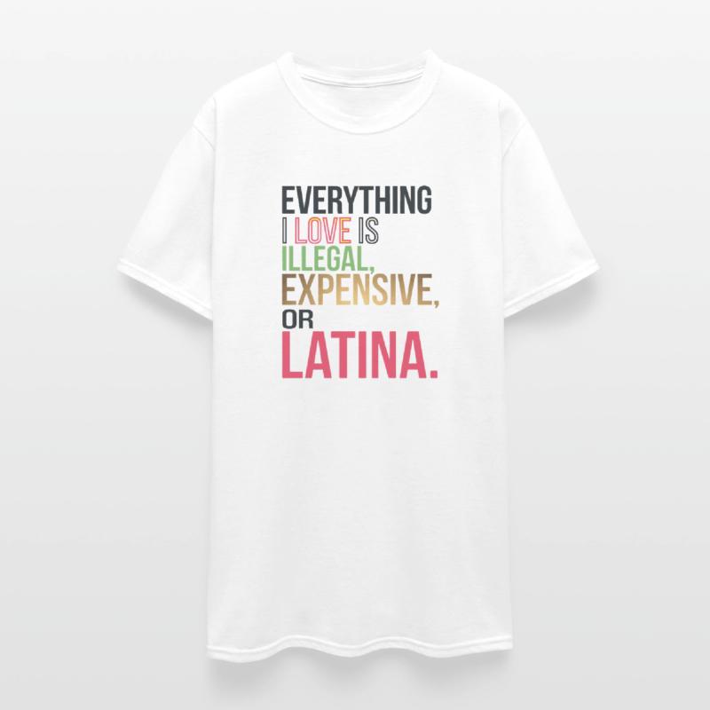 Illegal Expensive Latina Humor Artwork