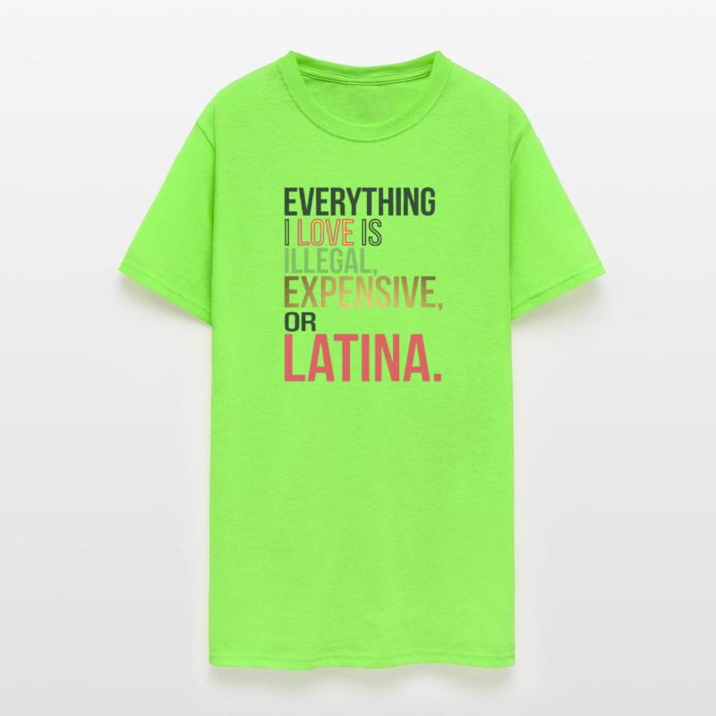 Illegal Expensive Latina Humor Artwork