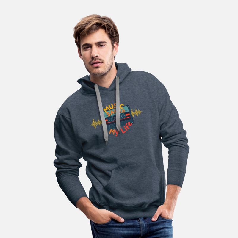 Illustration of a vintage cassette tape unrolli