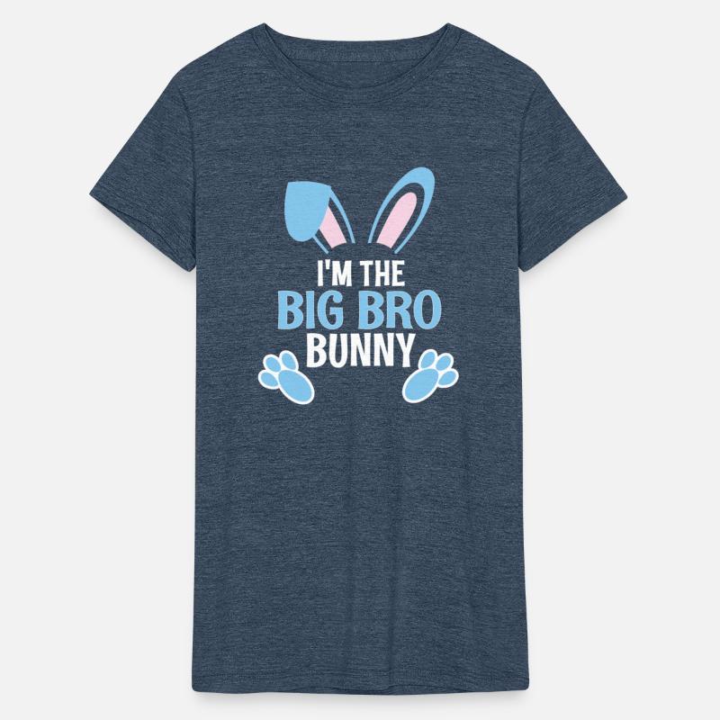 Im The Big Bro Bunny Easter Family Matching