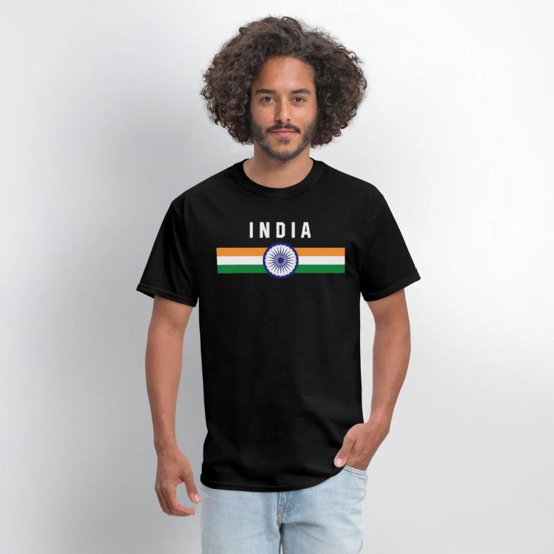 India - flag and coat of arms