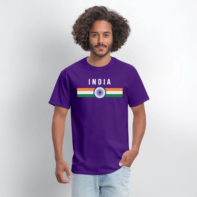 India - flag and coat of arms