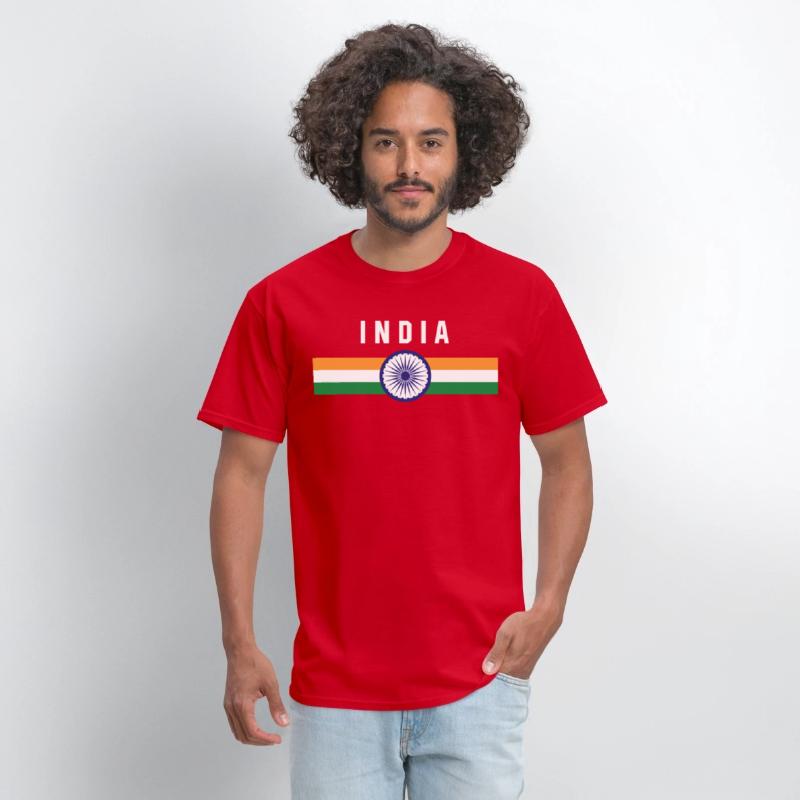 India - flag and coat of arms