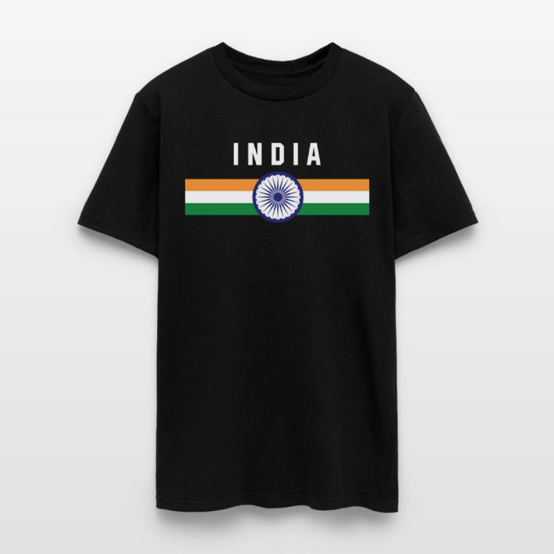 India - flag and coat of arms