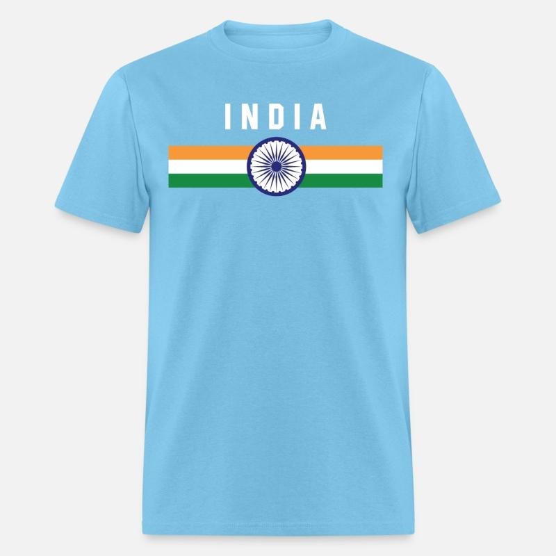 India - flag and coat of arms