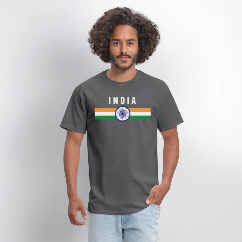 India - flag and coat of arms