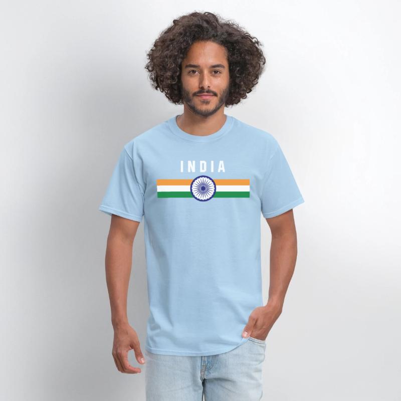 India - flag and coat of arms