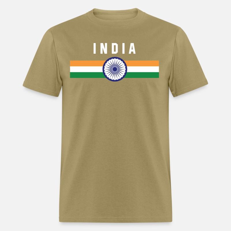 India - flag and coat of arms