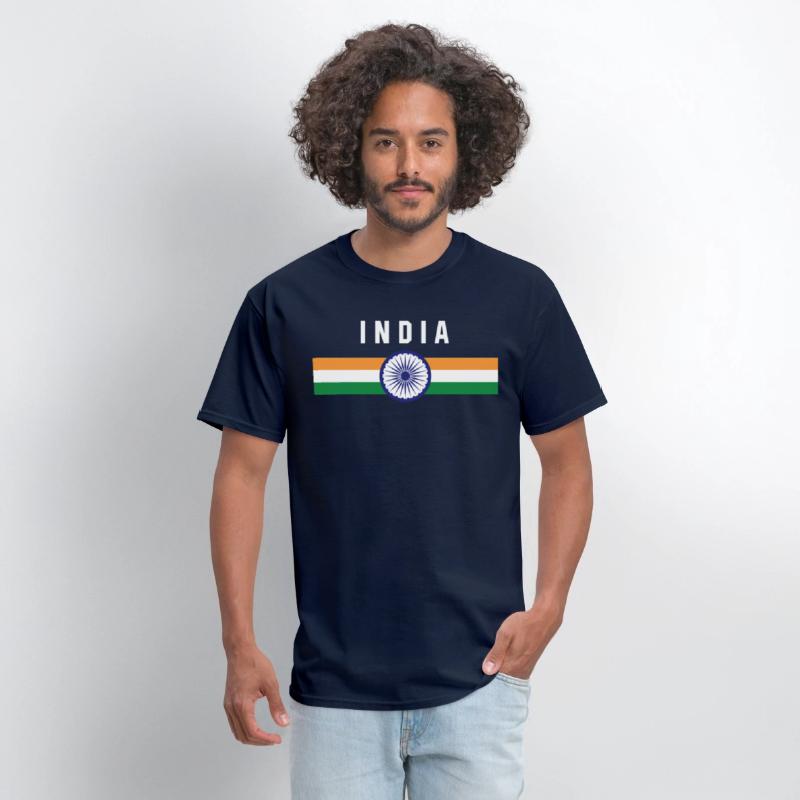 India - flag and coat of arms