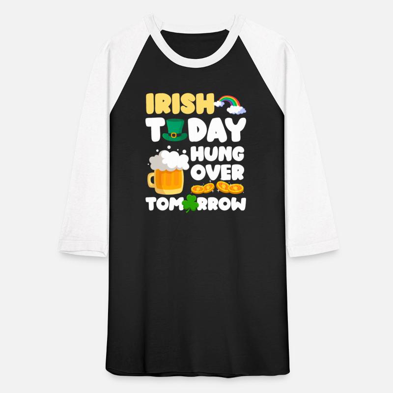 Ireland Shamrock Gold Flag