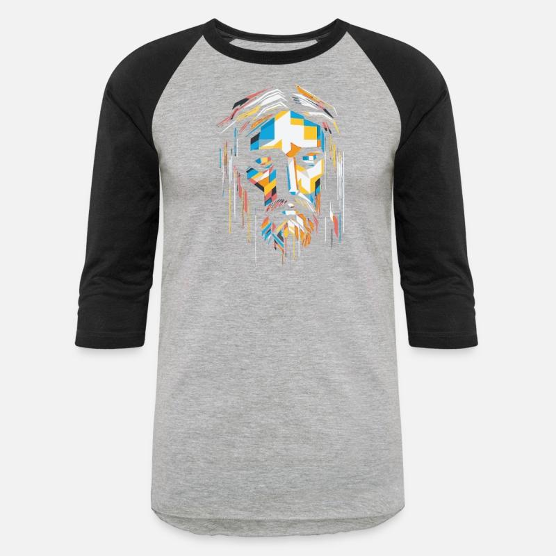 Jesus Christ Geometric Painting