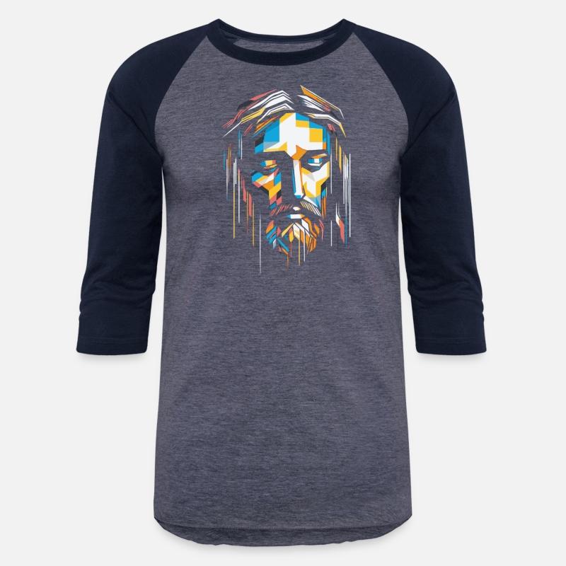 Jesus Christ Geometric Painting