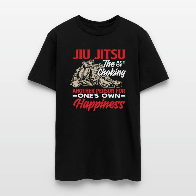 Jiu Jitsu The Act Of Choking Happiness
