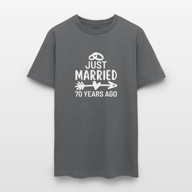 Just Married 70 Years Ago Wedding Anniversary