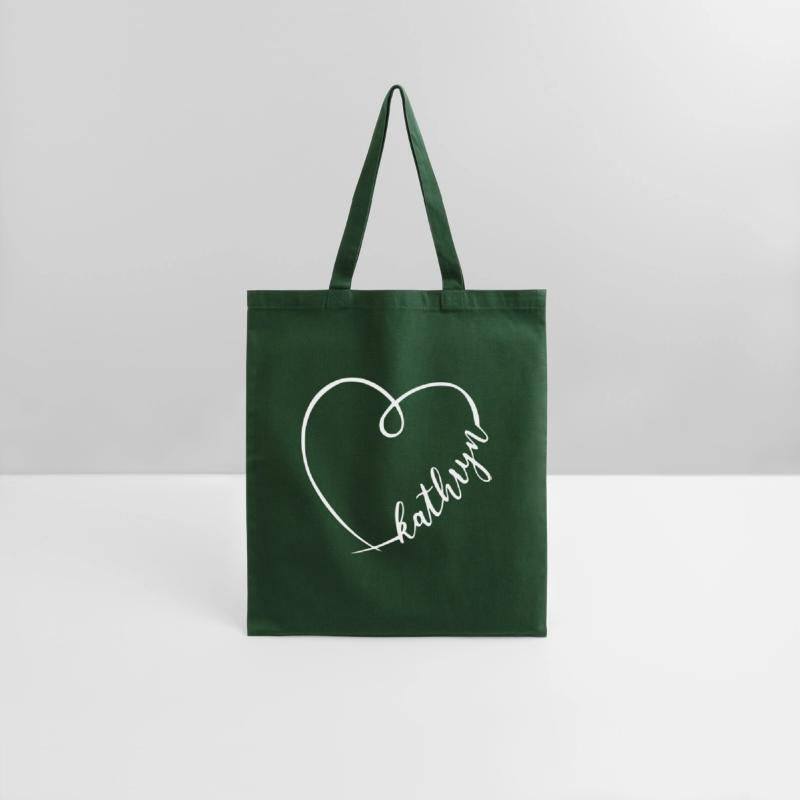 Kathryn Name Heart Calligraphy