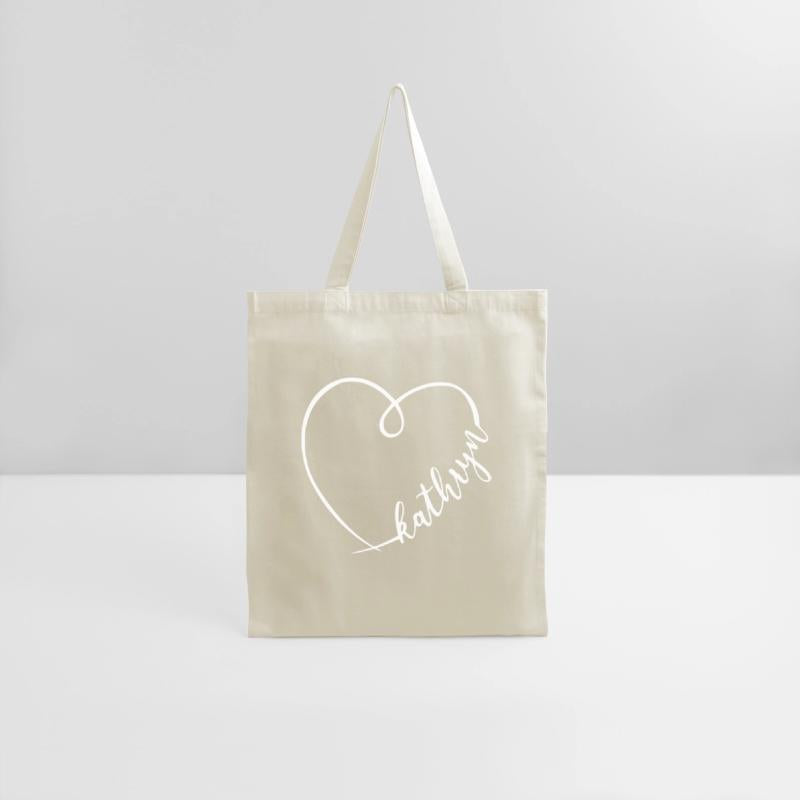 Kathryn Name Heart Calligraphy