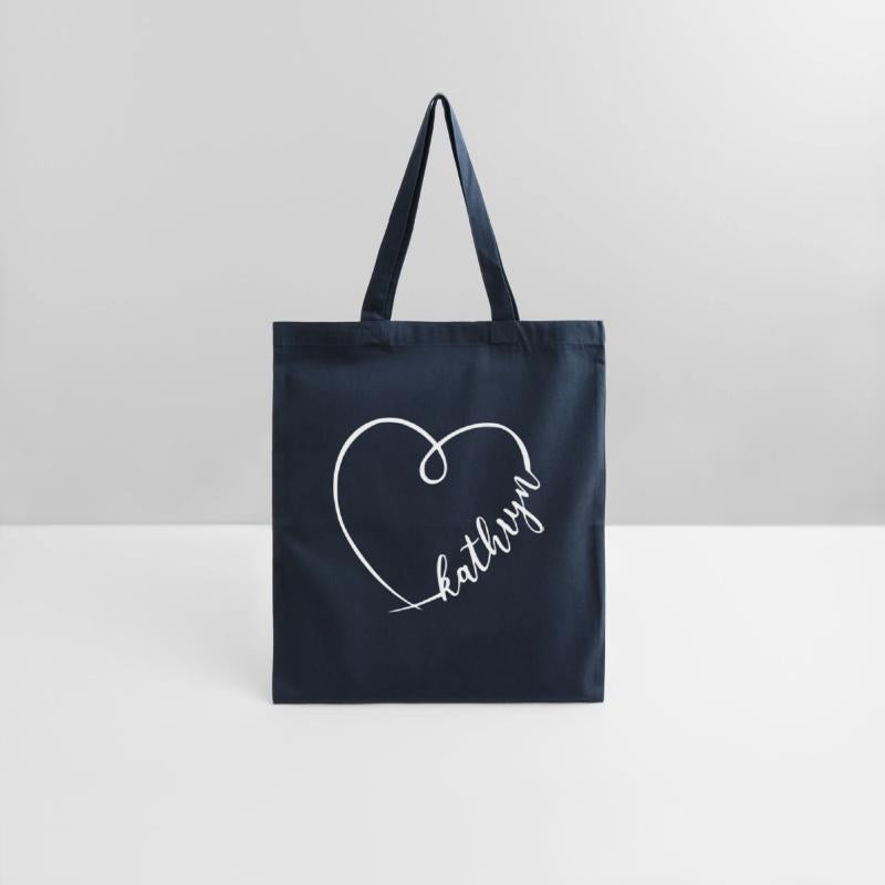 Kathryn Name Heart Calligraphy