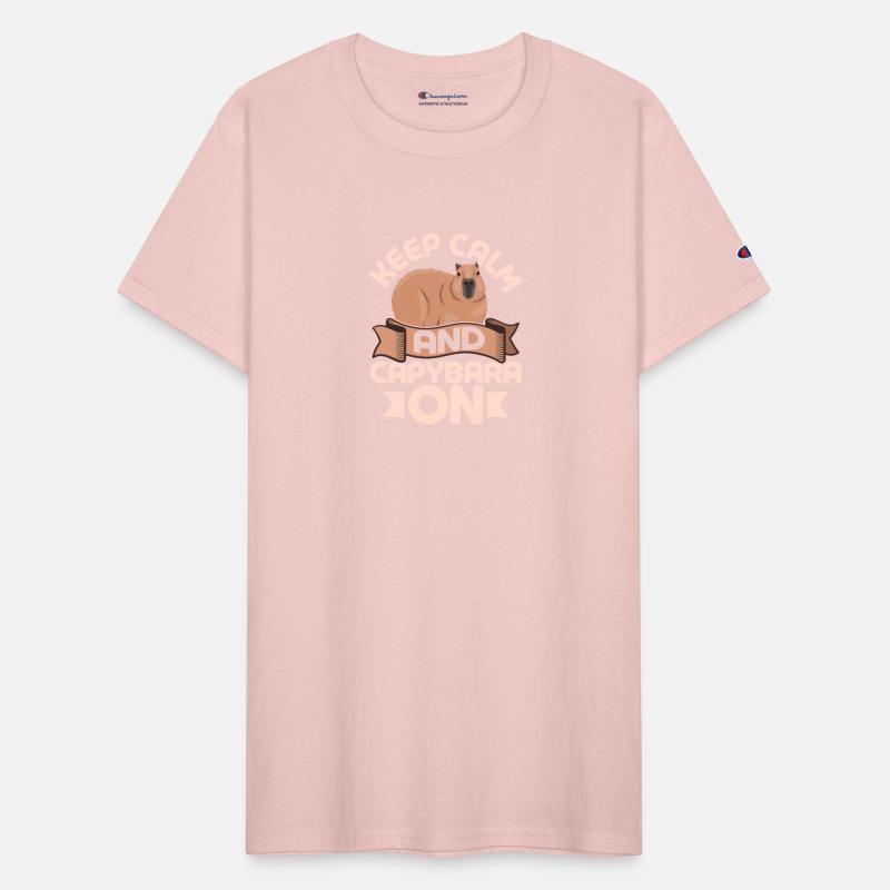 Keep Calm And Capybara On Capibara Owner Mammal