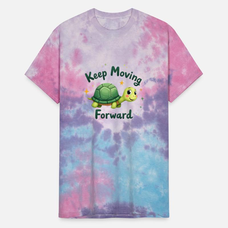 Keep Moving Forward –Cute Turtle Motivation Design