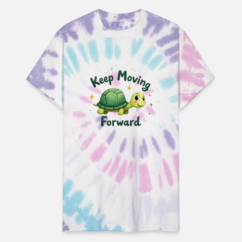 Keep Moving Forward –Cute Turtle Motivation Design