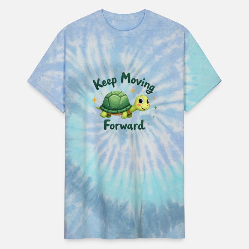 Keep Moving Forward –Cute Turtle Motivation Design