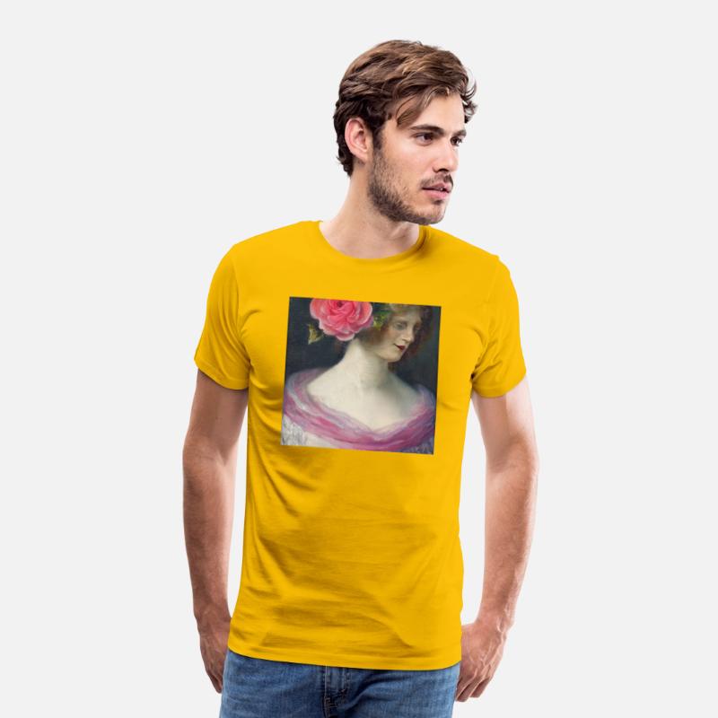 Lady in flowers classic