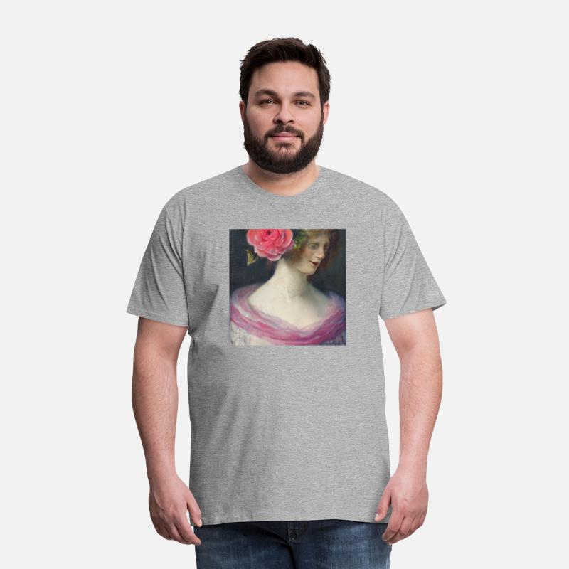 Lady in flowers classic