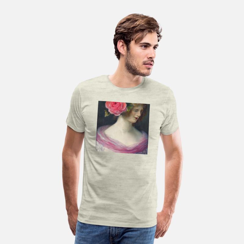 Lady in flowers classic