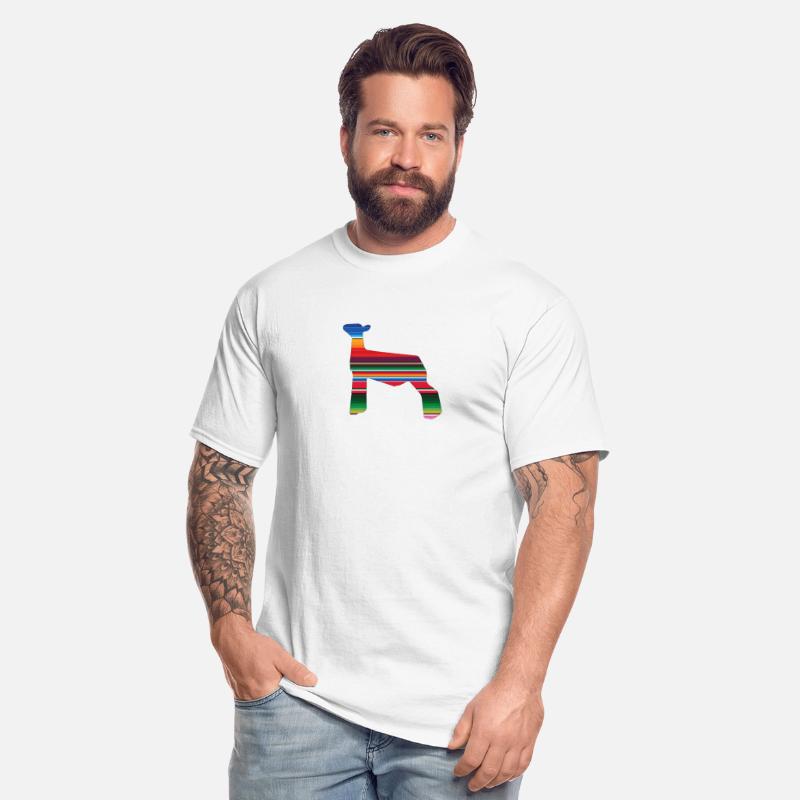 Lamb Livestock Show Serape Mexican Blanket Ram Sto